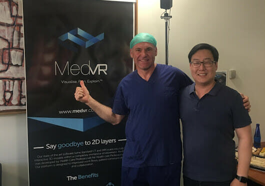 Great experience using VR package to review reconstructed images and interrogate vascular anatomy.